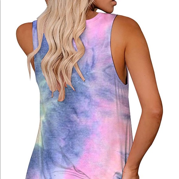 NWOT ETCYY NEW Tie Dyed Tank Top. Size XL. - Picture 10 of 11